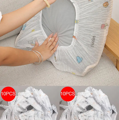 10Pcs Non-Woven Appliance Covers,Dust Protector for Air Conditioner Cartoon Pattern Fan Rice Cooker Microwave Oven Protect Cover