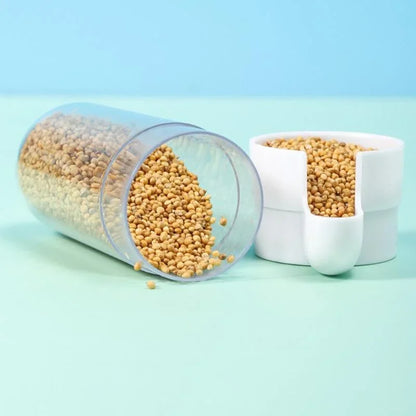 Hanging Pet Feeder Squirrel Parrot Water Dispenser Pet Bird Food Box Cage Accessories Birds Supplies