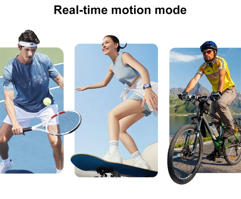LIGE New Heart Rate Health Smartwatch Men Women 2.01" Bluetooth Call Music Smart Watches Ladies Sports Fitnesss Smart Watch Gift