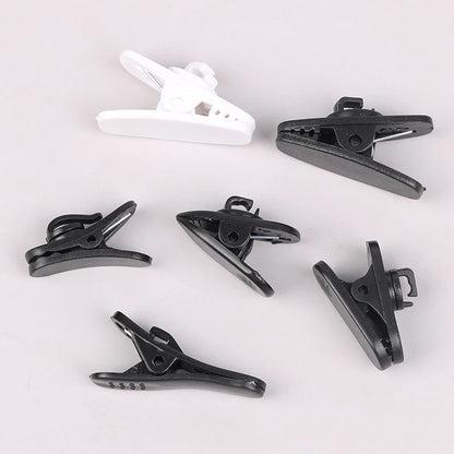 10PCS Earphone Cable Wire Clip Cord Collar Plastic Nip Clamp Organization Holder Headset Audio Line Protable