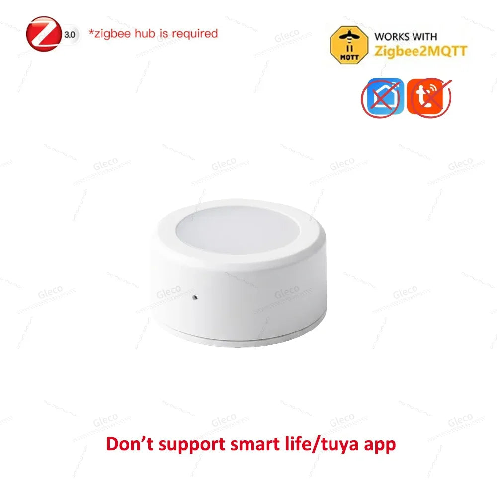 ZigBee Light Sensor Luminance Sensor Illumination Brightness Detector Home Automation With TUYA Smart Life Z2M Device Linkage