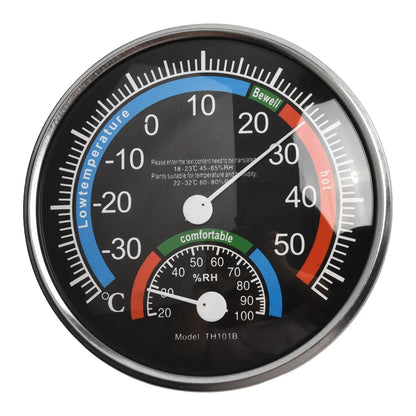 Thermometer Hygrometer for Thermo Analogue Humidity Room climate Control Inside
