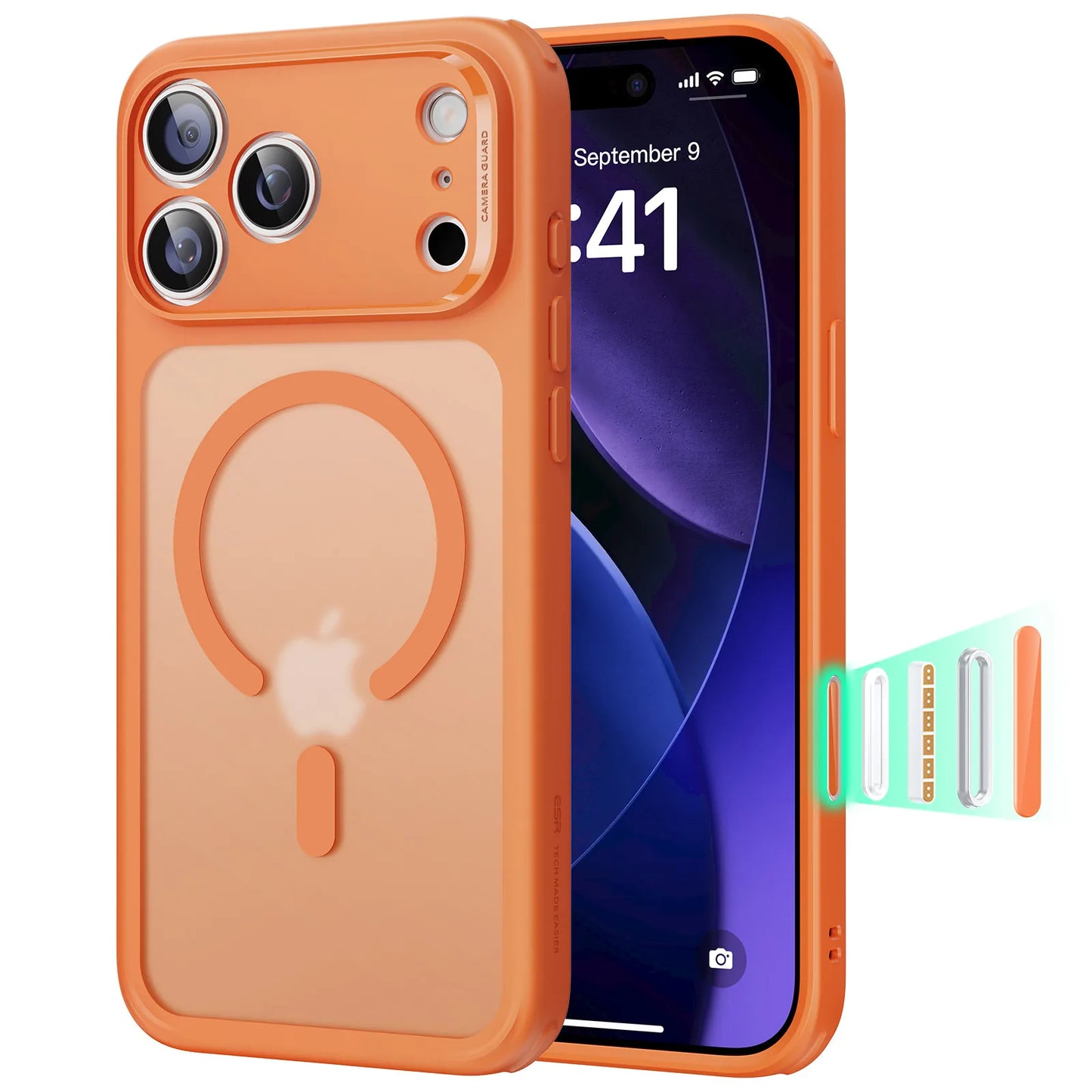 ESR for iPhone 17 Pro Max Camera Control with MagSafe Protective Phone Case for iPhone 17&17 Air&16 Pro Max&16 Plus&17 Pro&16
