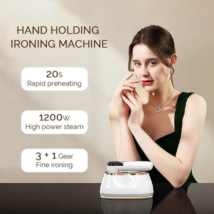 1200W Small Hand Holding Ironing Machine Iron Machine Household Steam 4Gear Portable Hanging Ironing Machine Steam iron