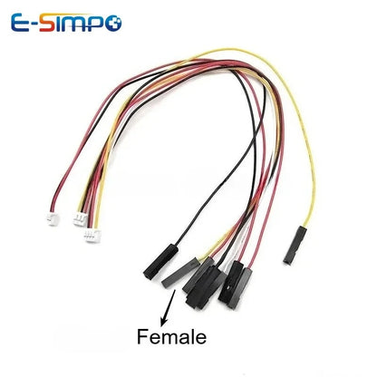 5PC MX1.25 1.25mm Pitch to Du Bang 1P 20/30cm Male Female Cable 2/3/4-10P Board Connection Wire 1 Drag 4 Sensor Terminal Wire