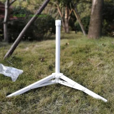 Support de parapluie GREATOOL, pied de parapluie à 3 pieds, 53 x 54 cm / 78 x 58 cm