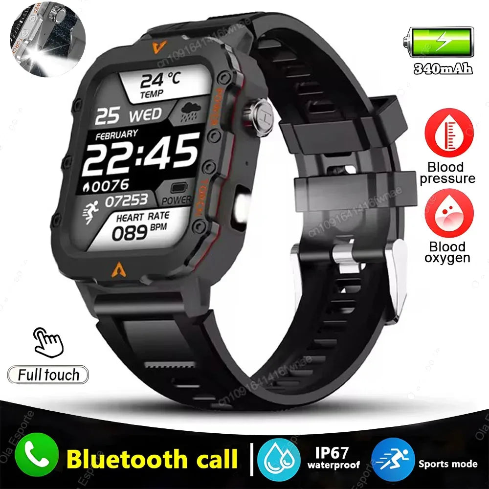 2025 Smartwatch New GPS Smart Watch Men 1.71 Inch HD Display Screen GPS & Make/Receive Phone Calls 340mAh Battery Smart Bracelet
