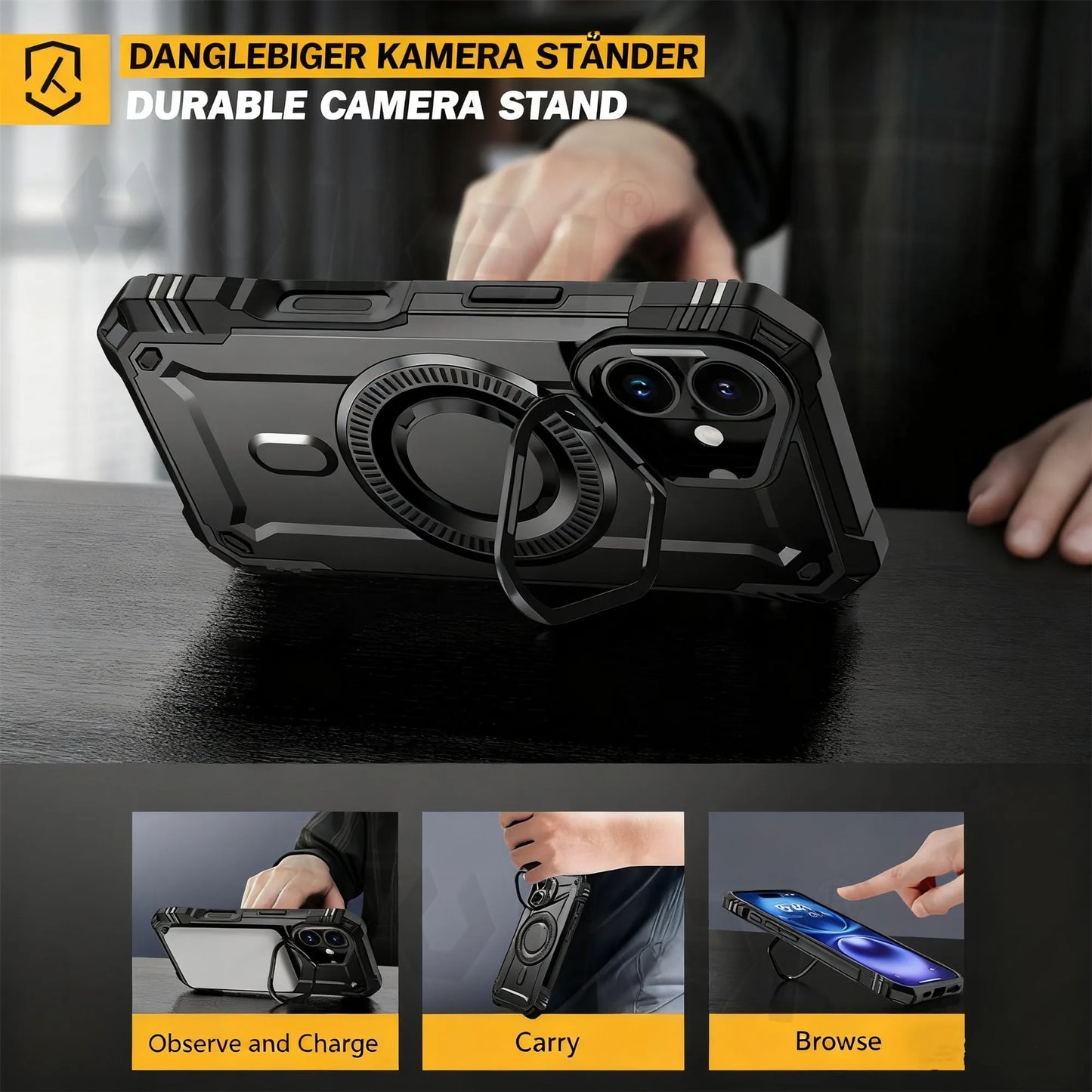 Case For Apple iPhone 17 Pro Max 17 Pro 17 Air iphone 17 Magsafe Magnetic Camera Protective Full Body Shockproof Protective Case