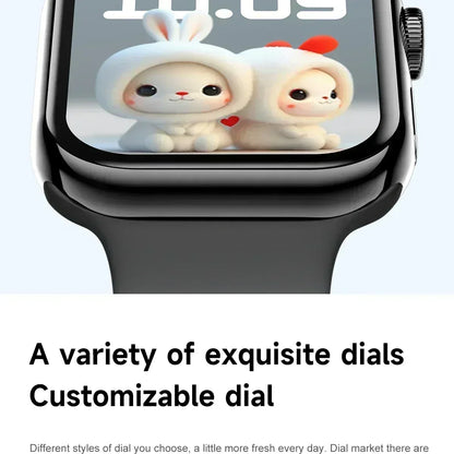 New Watch 10 Smart Watch Men Body Temperature BT Call NFC Always on Display GPS Sport Watches Women Smartwatch For Apple Android