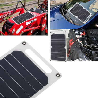 5W 35W 6.8V Portable Waterproof Solar Panel USB Charger for Camping Hiking Phone Battery Bank Mobile Charging
