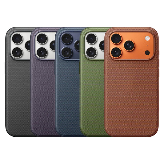 Magnetic Tech Woven Case For iPhone 17 Air 16 15 14 13 Pro Max TechWoven For Magsafe Wireless Charging Shockproof Cover