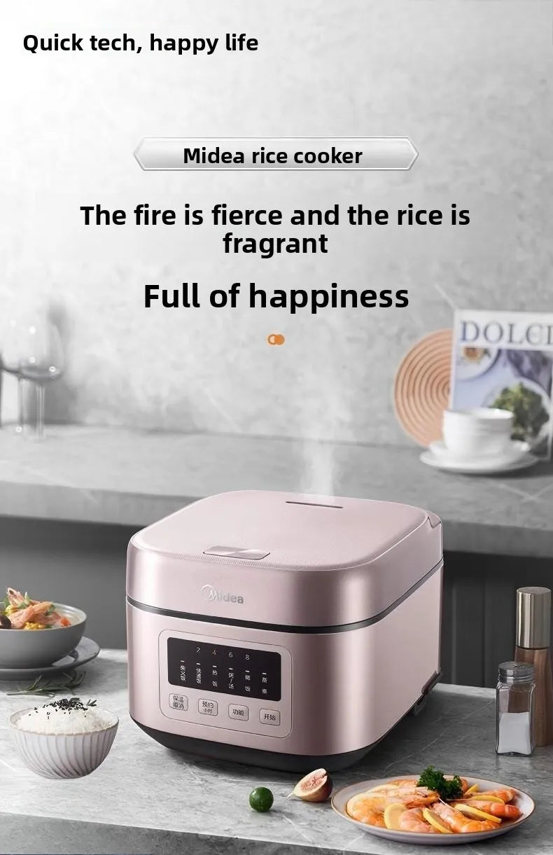 4L Smart Rice Cooker with Timer Function, Household Energy-Saving Soup and Porridge Cooker, Multifunctional Rice Cooker