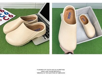 Men Chef Shoe Slippers Couples Garden Clogs Women Water Proof Cozy Sandals For Pet Workers Outdoor Fishing Shoes Doctor Shoes