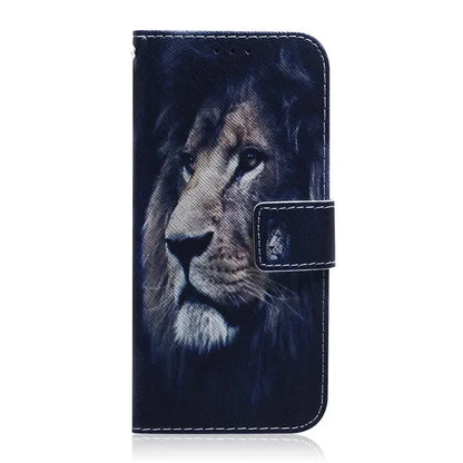 For Xiaomi Redmi 13 Case Solid Color Leather Flip Phone Case for Xaomi Redmi 13 Cover Redmi13 13C 5G Wallet Card Slots Etui