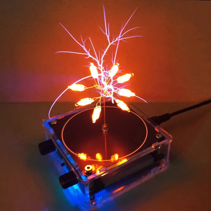 Music for TESLA Coil Speaker Wireless Transmission Touchable Artificial Spark Palm for TESLA Coil Science Teaching Experimental
