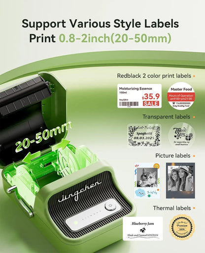 Niimbot B21 B21PRO Mini Adhesive Label Printer Wireless Portable Thermal inkless Maker Photo Barcode PriceTag Sticker 200 300dpi