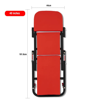 40 Inch Thickened Car Repair Lying Board Skateboard Sleeping Work Stool Folding Auto