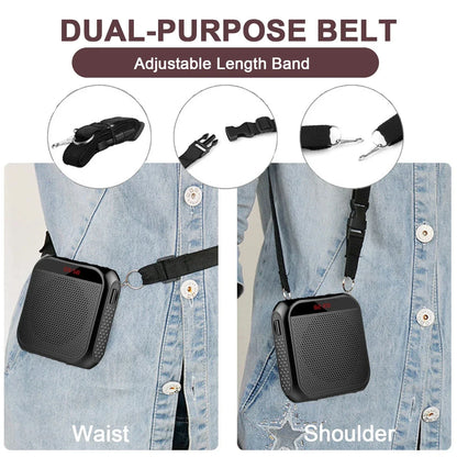 Megaphone Bullhorn Portable Audio Amplifier With Microphone Loudspeaker Shop Voice Sound For Teacher Amplified Megafon