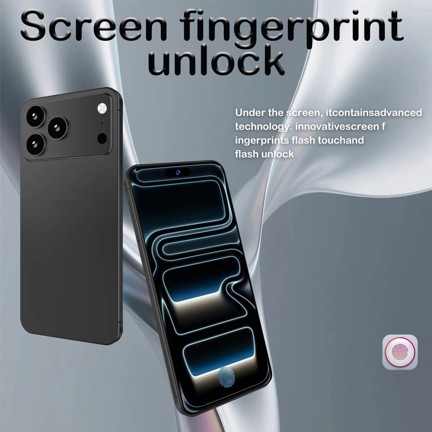 2026 High Quality i17 Promax Pro original intelligent 4G 5G dual card dual standby system global version 8000mAh battery Arrival
