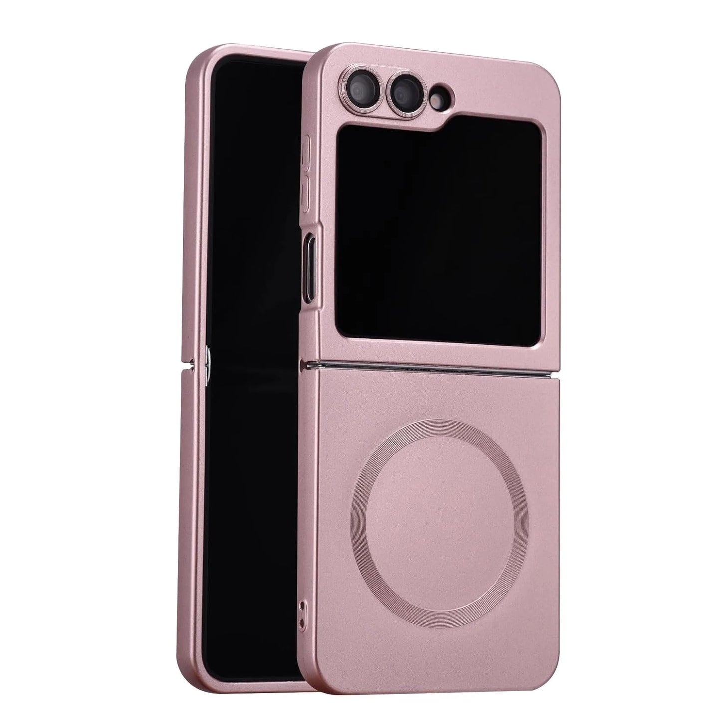 Luxury Gradient Case for Samsung Galaxy Z Flip 8 7 6 5 4 3 Soft Silicone Magnetic Charging Cover for Samsung ZFlip 6 7 8