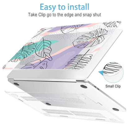 Laptop Case for Macbook Air 13 A2337 2020 M1 Chip Pro 13 A1278 2022 M2 Air 13.6 M2 for Macbook Pro 14 case M4 2023 M3 Pro 16