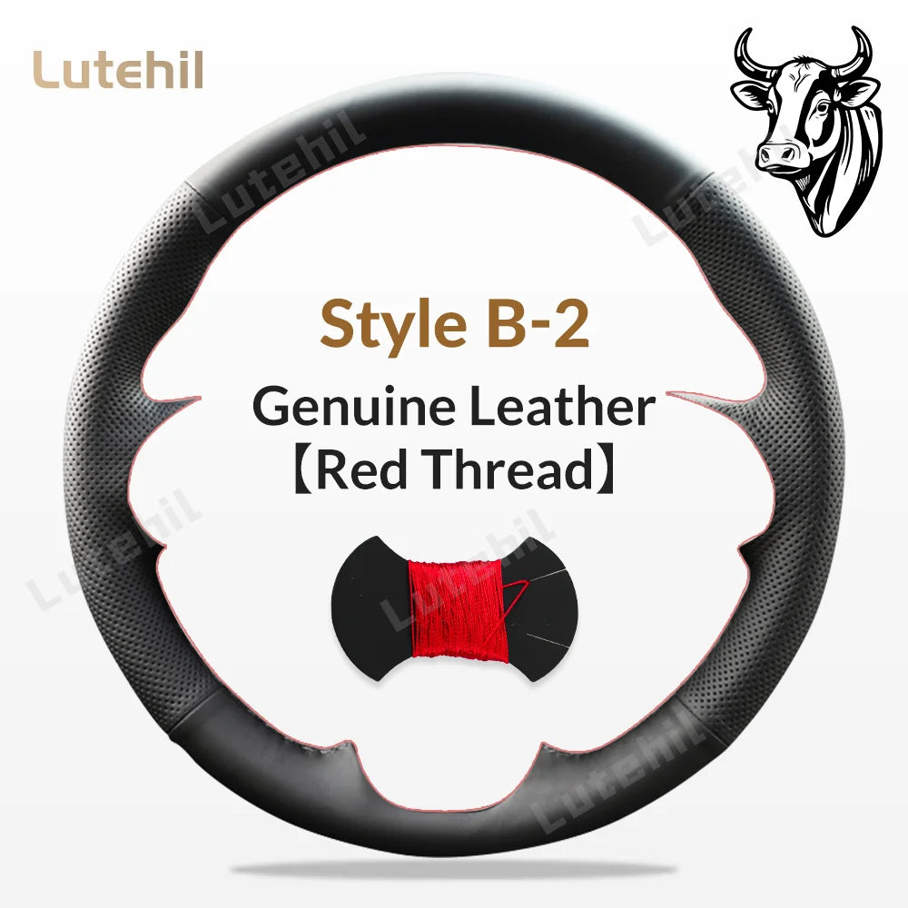 For Seat Ibiza 2004 2005 2006 Custom Car Steering Wheel Braid Cover Hand Sewing DIY Artificial leather Suede Car Accessories by PDG ibma