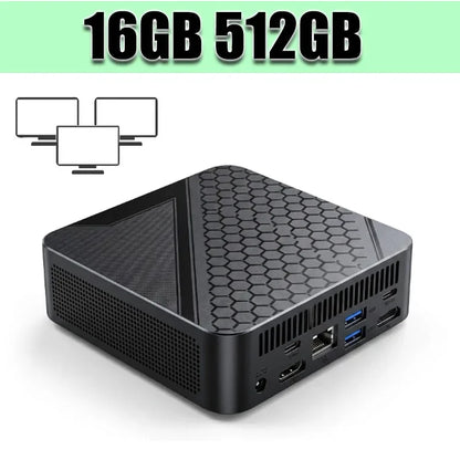 2026 Intel Core I9-8950HK Gaming Mini PC 16GB RAM 1TB/2TB SSD 4K WiFi6 BT5.2 Compact Mini Desktop Computer For Office Gaming