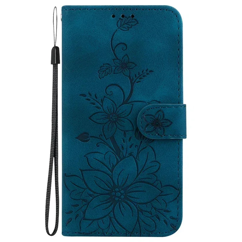 For Xiaomi Redmi 13 Case Solid Color Leather Flip Phone Case for Xaomi Redmi 13 Cover Redmi13 13C 5G Wallet Card Slots Etui