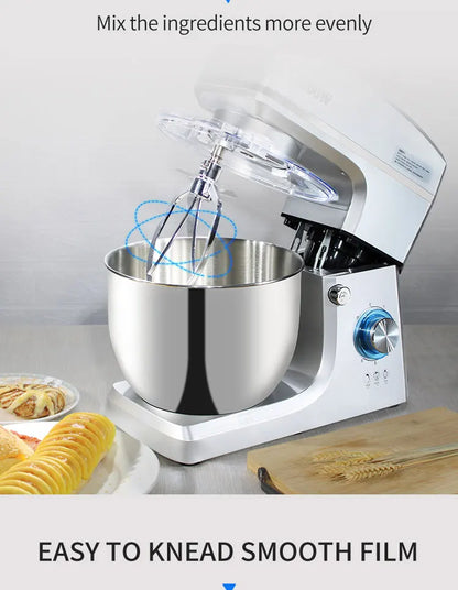 HPH2O 7L Electric Kitchen Mixer Machine 1500w Stand Mixer Dough Mixer Blender Mixer Planetary Home Appliance