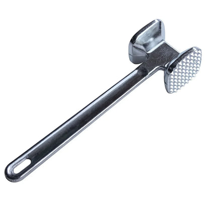 1Pcs Meat Tenderizer Hammer Two Sides Loose Meat Mallet Tool for Pounding Beef Steak Stainless Steel Meat Hammer Kitchen Tool