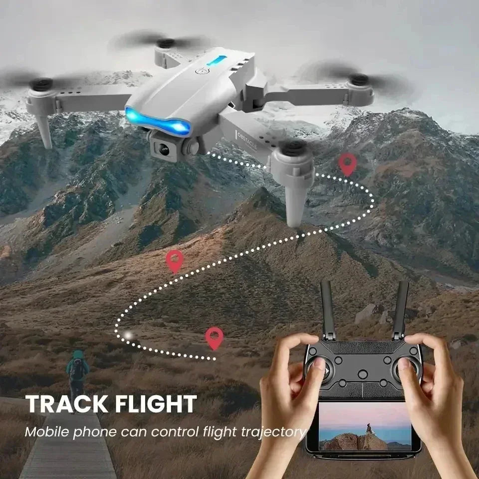 New E99Pro RC Drone 4K Professinal With 1080P Wide Angle HD Camera Foldable Helicopter WIFI FPV Height Hold Gift Toy ﻿