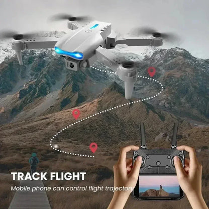 New E99Pro RC Drone 4K Professinal With 1080P Wide Angle HD Camera Foldable Helicopter WIFI FPV Height Hold Gift Toy ﻿