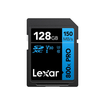 Lexar SD Card 800x Pro Read 150MB/s SDXC Flash Card 64GB 128GB 256GB V30 UHS-I SDHC 32GB Memory Card Storage Card For Camera