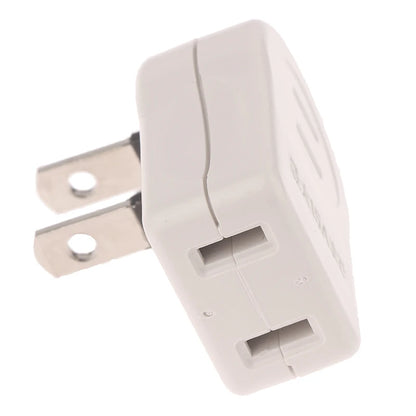 1Pcs US 2PIN 360 Angle Rotatable Power Socket Plug Adapter Foldable Travel Aadapters Power Converter Plug Electrical Socket