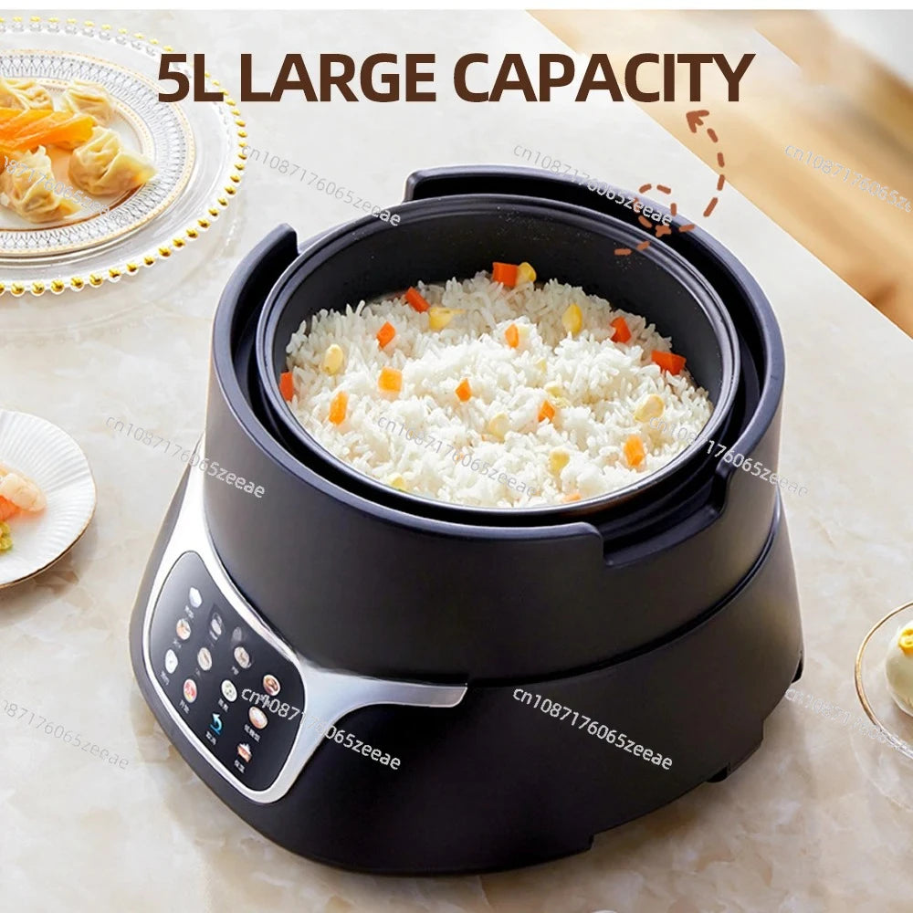 5L Kitchen Multi Cooker Electric Rice Cooker Household Smart Porridge Cooking Machine Panelas