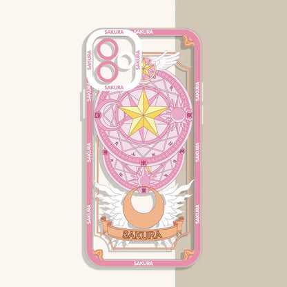 Anime Sakura Clear Case For Xiaomi 13T 12T 11T 10T 14 13 12 11 Lite 5G NE POCO F6 X6 Pro X3 NFC X5 X4 GT F3 F4 F5 M6 M5S C65