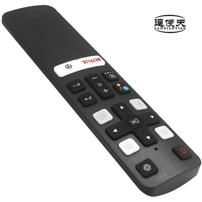 RC802V FNR1/FUR7 Voice Remote for TCL Smart TVs 43/49P30FS,55EP680，32S30，50p616， 43/55C715, 55/65P8S,43P30FS 50/55/65P8, 75EP660