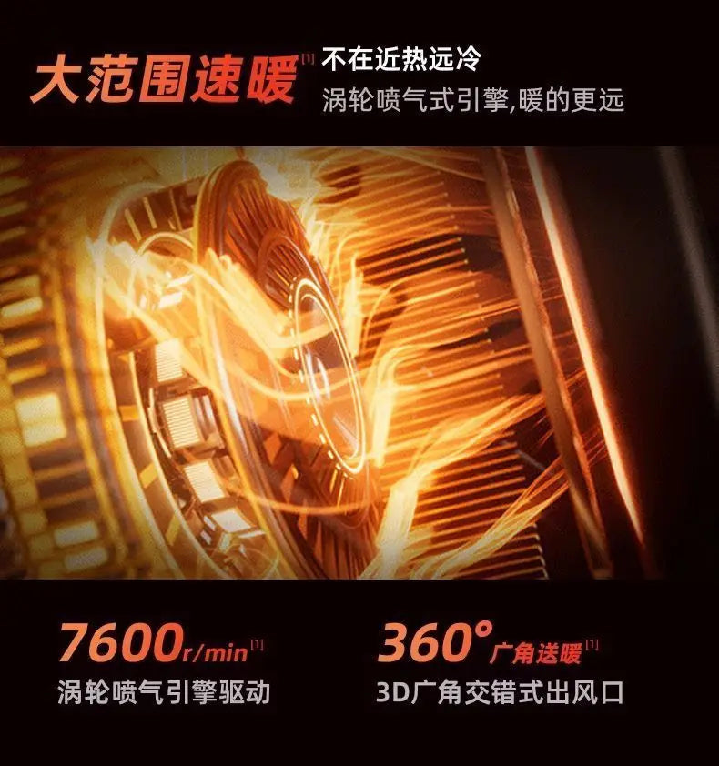 220V Graphene Heater, Household Heater, High-power Electric Heater, Quick Heating, Large-area Industrial Small Steel Cannon