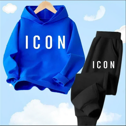Spring Autumn New Fashion Kids Tracksuits 3-12 Years Boys and Girls Casual Sports Hoodie Tops+Pants 2PC Sets Children's Clothing