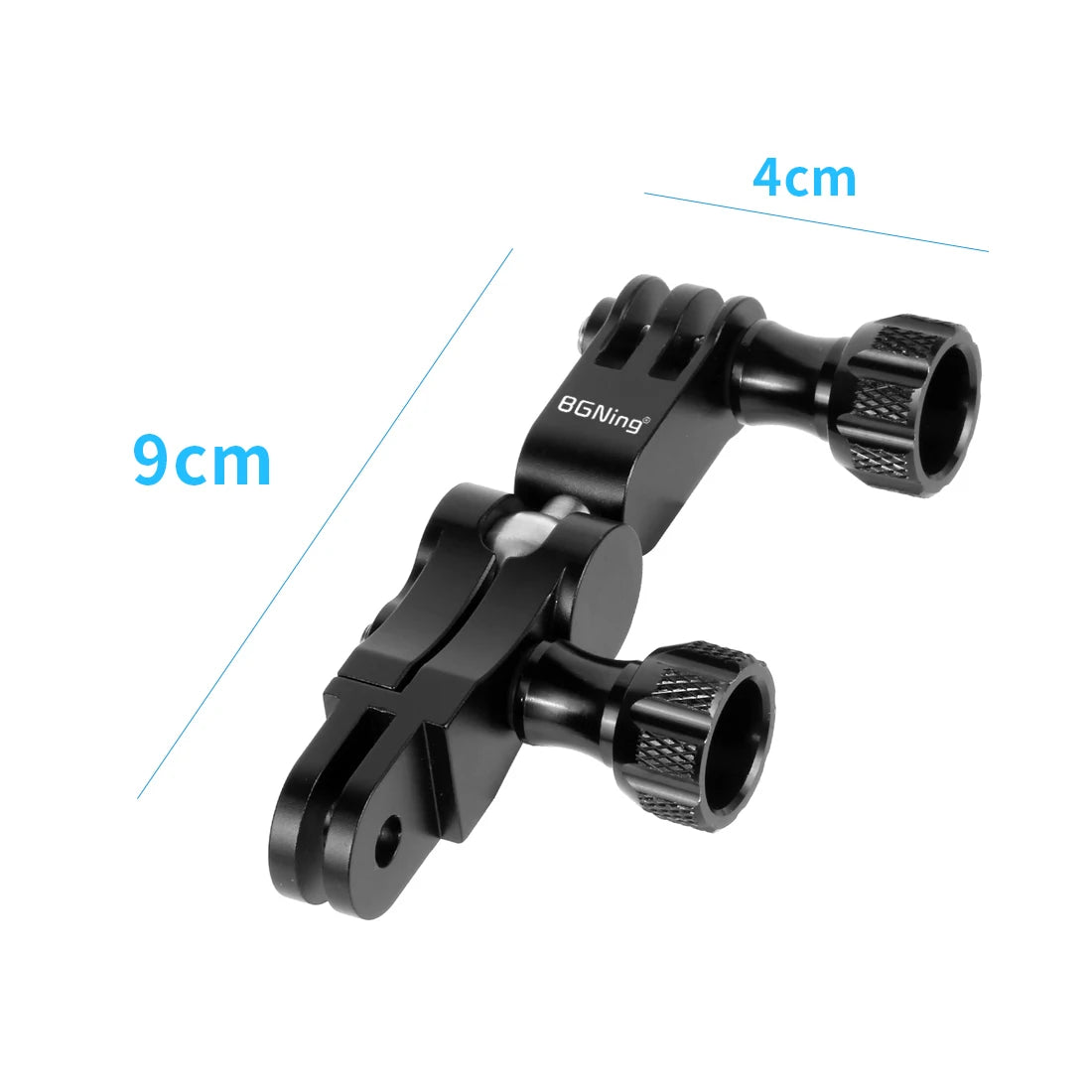 Universal Aluminum Arm Adapter Mount Bracket Connector W/ Knob 1/4'' Inch Screw for GoPro for OSMO Action YI Sports DSLR Cameras