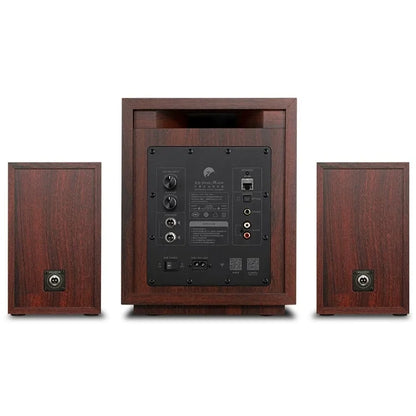 Hivi M-80W Wireless WiFi & Bt Digital Soundbar, 2.1 Active Multimedia Speaker System for TV & Home Theater