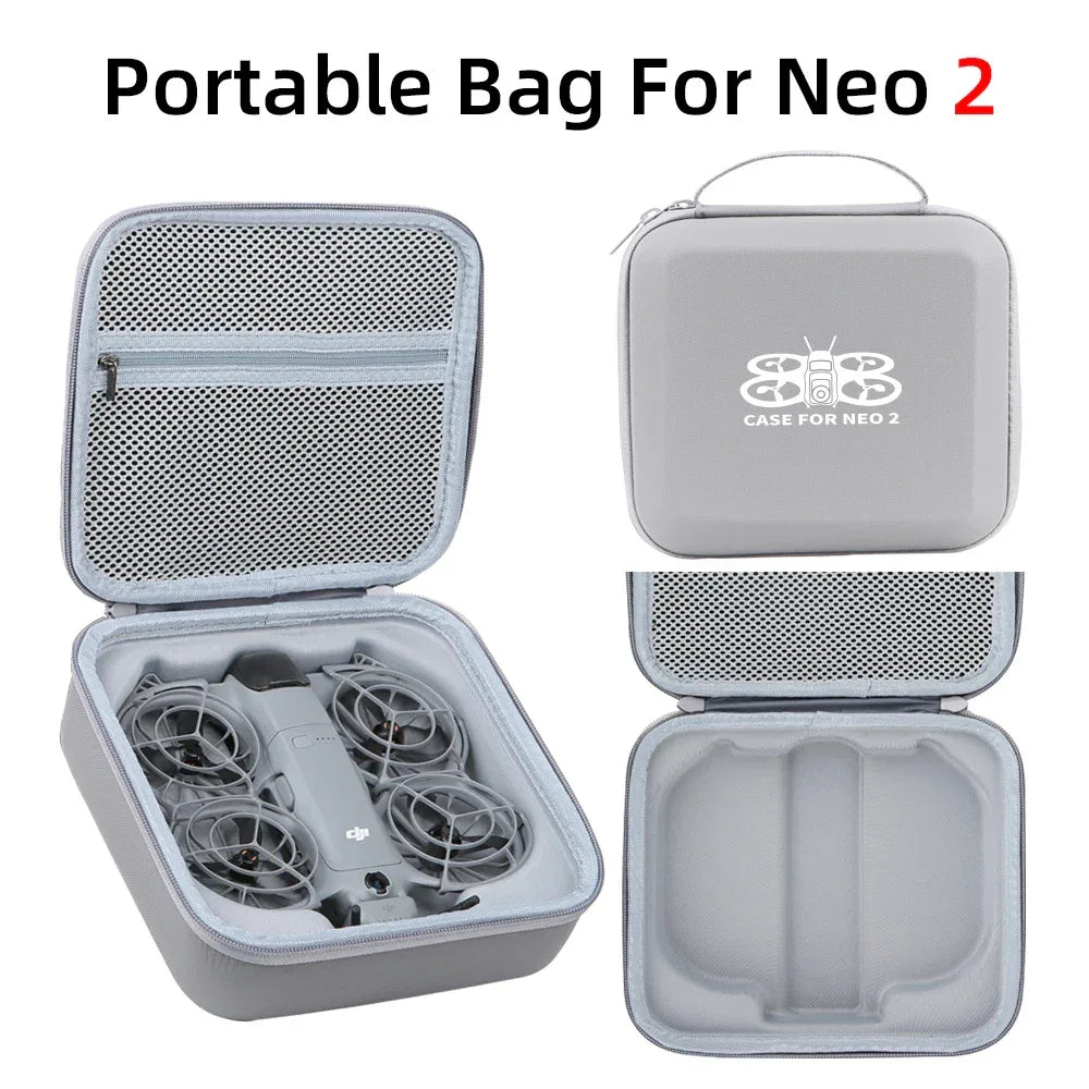 Carrying Shockproof Case For DJI NEO 2 Case Portable Storage Bag For DJI Neo 2 Drone Remote Accessories