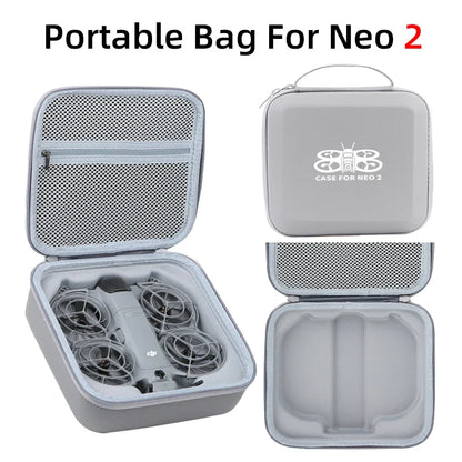 Carrying Shockproof Case For DJI NEO 2 Case Portable Storage Bag For DJI Neo 2 Drone Remote Accessories