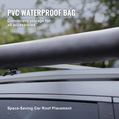 VEVOR Vehicle Awning  Retractable Car Side Awning Car Awning with Waterproof Storage Bag  Suitable for Truck SUV Van Campers