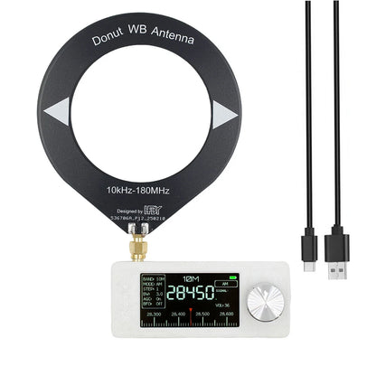 SI4732 0.5-108mhz Portable Radio 1.9inch IPS Screen Pocket Mini Radio LSB USB AM FM FM/AM Radio HF SW MW VHF Radio