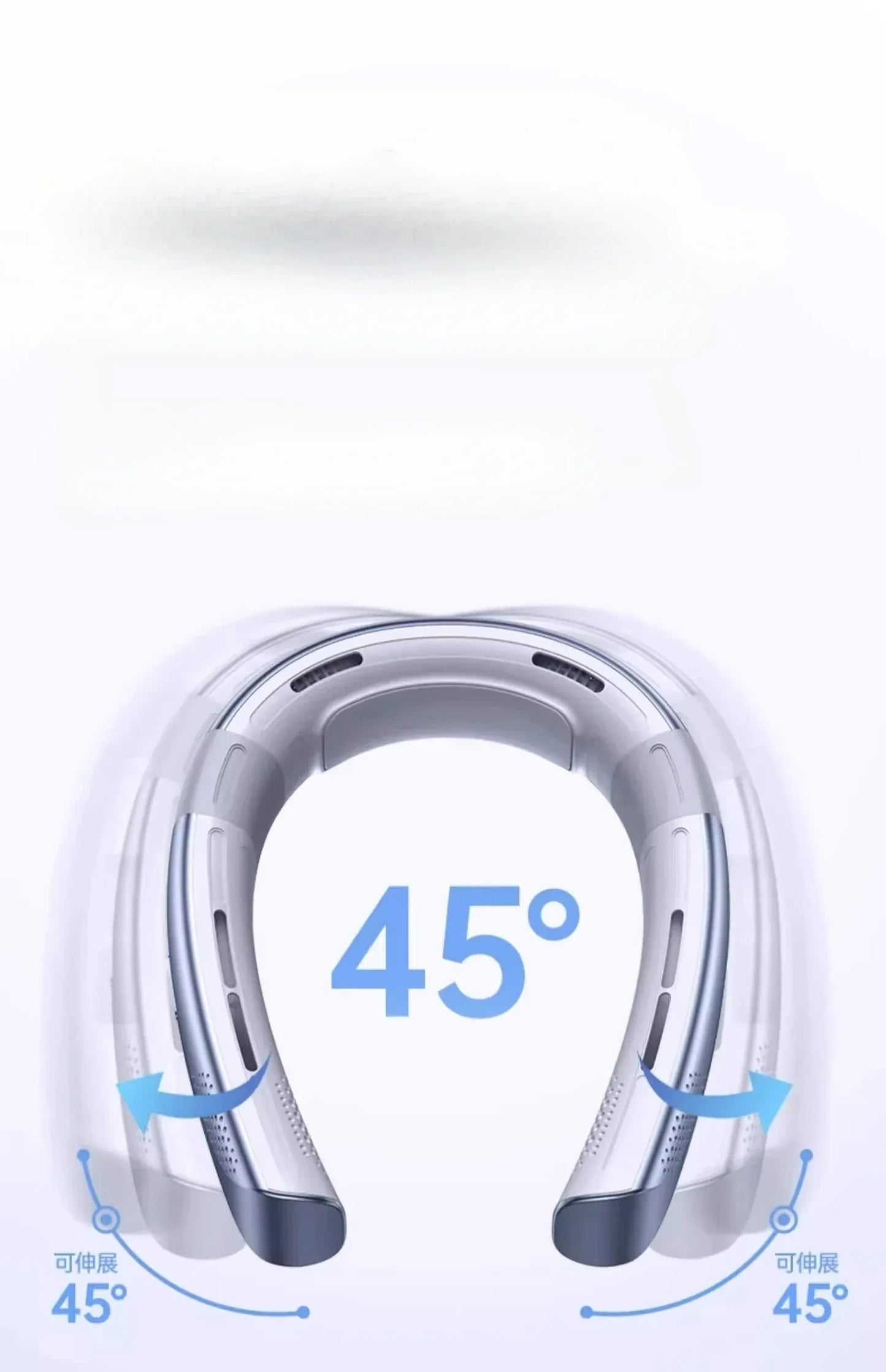 New hanging neck refrigeration mini air conditioner portable portable small electric fan lazy long battery life wearable