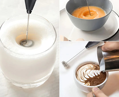 2-in-1 Kitchen Items USB Charging Electric Egg Beater Mini Blender Kitchens Accessories Mixer Household Gadgets Double Head Bar
