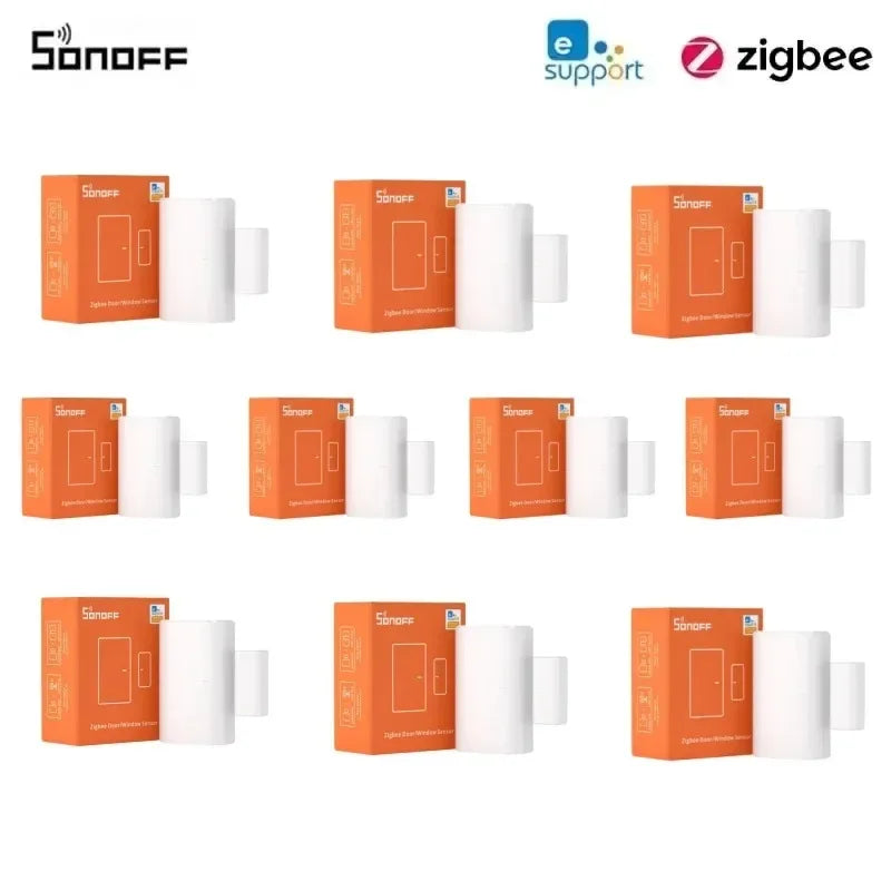 SONOFF SNZB-04P Sonoff Zigbee Door Sensor SNZB 04P Local Smart Scene Linkage Tamper Alert Home Security Work with Alexa Google