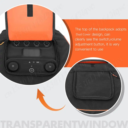 Waterproof Speaker Bag for JBL Partybox Ultimate Dust Cover Protective Case Nylon Carrying Storage Bags Speaker Case Slip Sleeve