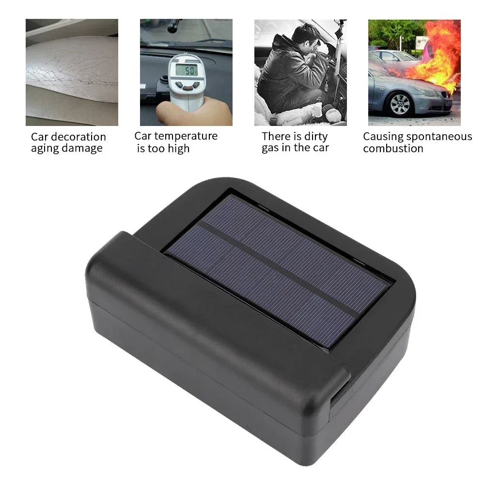 Car Air Vent Fan Car Cooling Fan Car Ventilation Fan Solar Power Car Auto Air Vent Cooling Ventilation System Heater Exhaust Fan